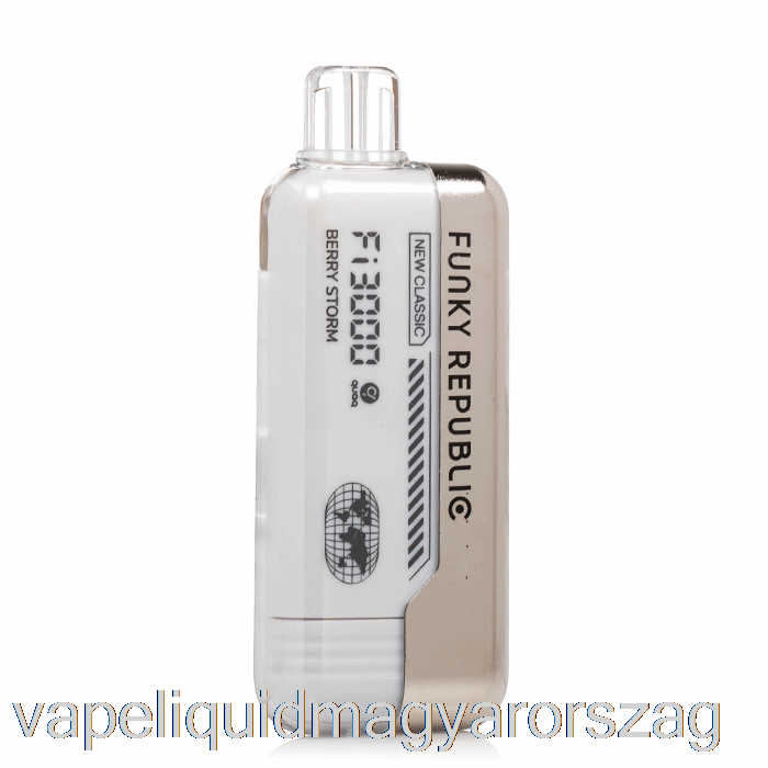 Funky Republic Fi3000 Eldobható Berry Storm Vape Folyadék